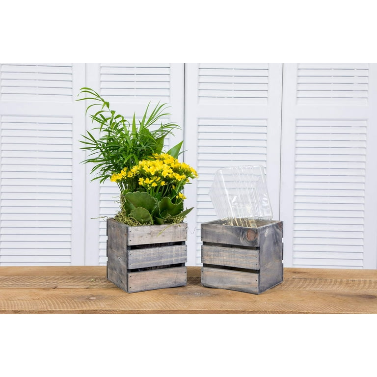 Rustic Barn Wood Window Box