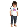 thumbnail image 4 of Retro MTV Color Block Stamps Logo Toddler Boy Girl T Shirt Infant Toddler Brisco Brands 6M, 4 of 6