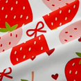 thumbnail image 5 of Manfei Cute Strawberry Blackout Curtains Set of 2 (38x54 Each),Pink Girly Bow Living Room Curtains, 5 of 6