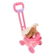 thumbnail image 1 of Peluche De Perro De Peluche Que Puede Caminar Sobre La Corteza, Cochecito De Muñeca Para Mascotas, Juguete Para Perro, Cachorro, Cuidado De Mascotas, Juego De Simulación Para, 1 of 7