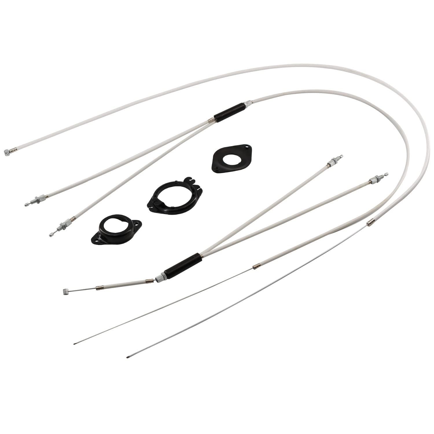 BMX Bike Brake Cable Set Gyro Brake Cables Front and Rear Brake Set