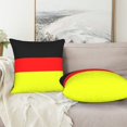 thumbnail image 7 of Pack of 2 Decorative Throw Pillow Covers German Flag Germany Square Cushion Case Pillow Cases Set 22"x22", 7 of 7