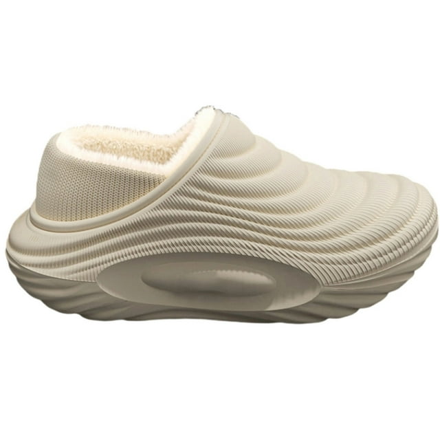 QHFBli Womens House Slippers Lined Memory Foam Slippers With Arch Support For Indoor And Outdoor Winter Wear