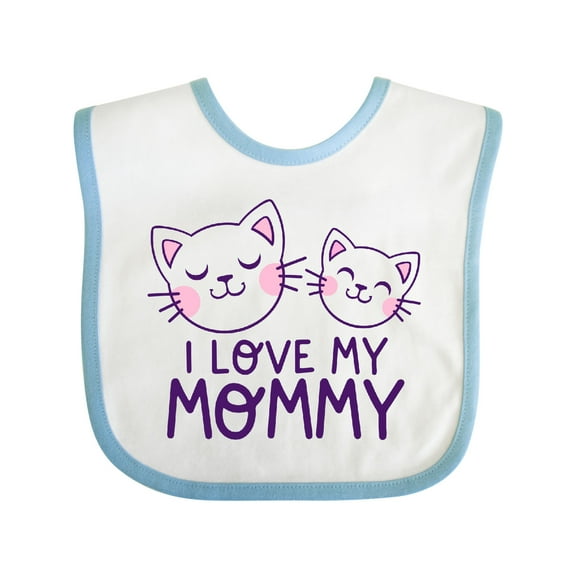 Inktastic I Love My Mommy Boys or Girls Baby Bib