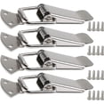 thumbnail image 1 of Stainless Steel Tension Clasp With Screws Lever Clasp, Spring Toggle Latch Hasp, Catch Clamp Clip, Box Closure, Cap Lock For Toolbox (4ps), 1 of 5