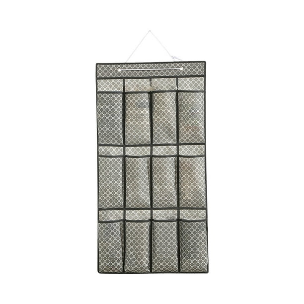 Yhmxh Organizadores y almacenamiento Organizador de zapatos colgante multifuncional detrás de la puerta Organizador de accesorios varios Bolsa de almacenamiento de gran capacidad