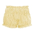 thumbnail image 4 of DHFJKG Womens Bloomers Shorts Plaid Low Rise Casual Elastic Waist Cute Summer Beach Shorts Soft Bottoms, 4 of 4