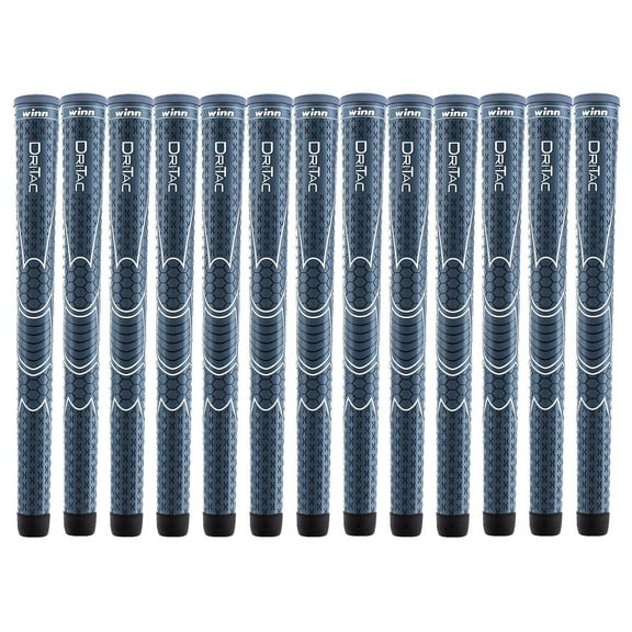 Winn Dri-Tac Golf Grip Set of 13 – Non-Slip, Cushioned Comfort, Moisture-Wicking