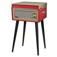 thumbnail image 4 of Crosley Dansette Bermuda 2 Speed Bluetooth and Pitch Control Turntable, Red, 4 of 5