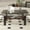 Gray + Gray Glass, variant on Holaki Side Table,Tempered Glass Coffee Table 39.2"L×23.4"W×17.7"H,2-Tier Rectangle Clear Tempered Glass Tabletop with Durable MDF Layer and Iron Leg Support,Modern Coffee Tables for Living Room