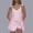 Pink, variant on FRSASU Tennis Dress for Women, U Neck Workout Built in Shorts and Bra fSleeveless Golf Dresses for Women Pink