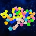thumbnail image 6 of Glow in The Dark Rocks, Glowing Pebbles Fish Tank Rocks - Indoor/Outdoor Yard Decor, 6 of 8