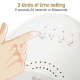 thumbnail image 3 of Sunone 48W UV Lamp Nail Polish Dryer, US Plug (White), 3 of 4