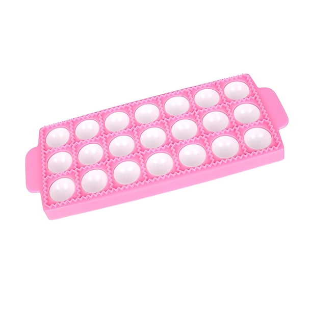 Advancent Accesorios para hacer dumplings cuadrados de 10/21 agujeros, molde para hornear resistente al calor resistente al agua para restaurante de Cocina y Comedor 21 Cuadrícula/Redondo Advancent HA084353-03