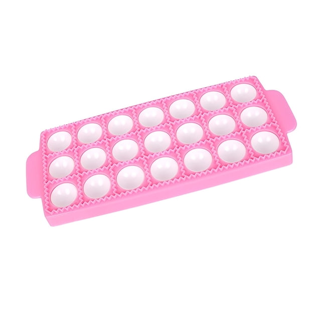 10/21 Holes Square Dumpling Maker Pastry Tools DIY Round Square Dumpling Tool Heat-resistant Baking Mold Cake Decoration for Home Bakery 21 Grid/Round