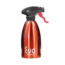 Evo 18/8 Stainless Steel Oil Sprayer, Non-Aerosol for Olive Oil, Cooking Oils, and Vinegars, Red, 16-Ounce Capacity