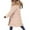 Khaki, variant on Large Hair Collar Feather Thickened Medium Long Korean Version Waist Padded Jacket Jacket Down Padded Woman Pink L