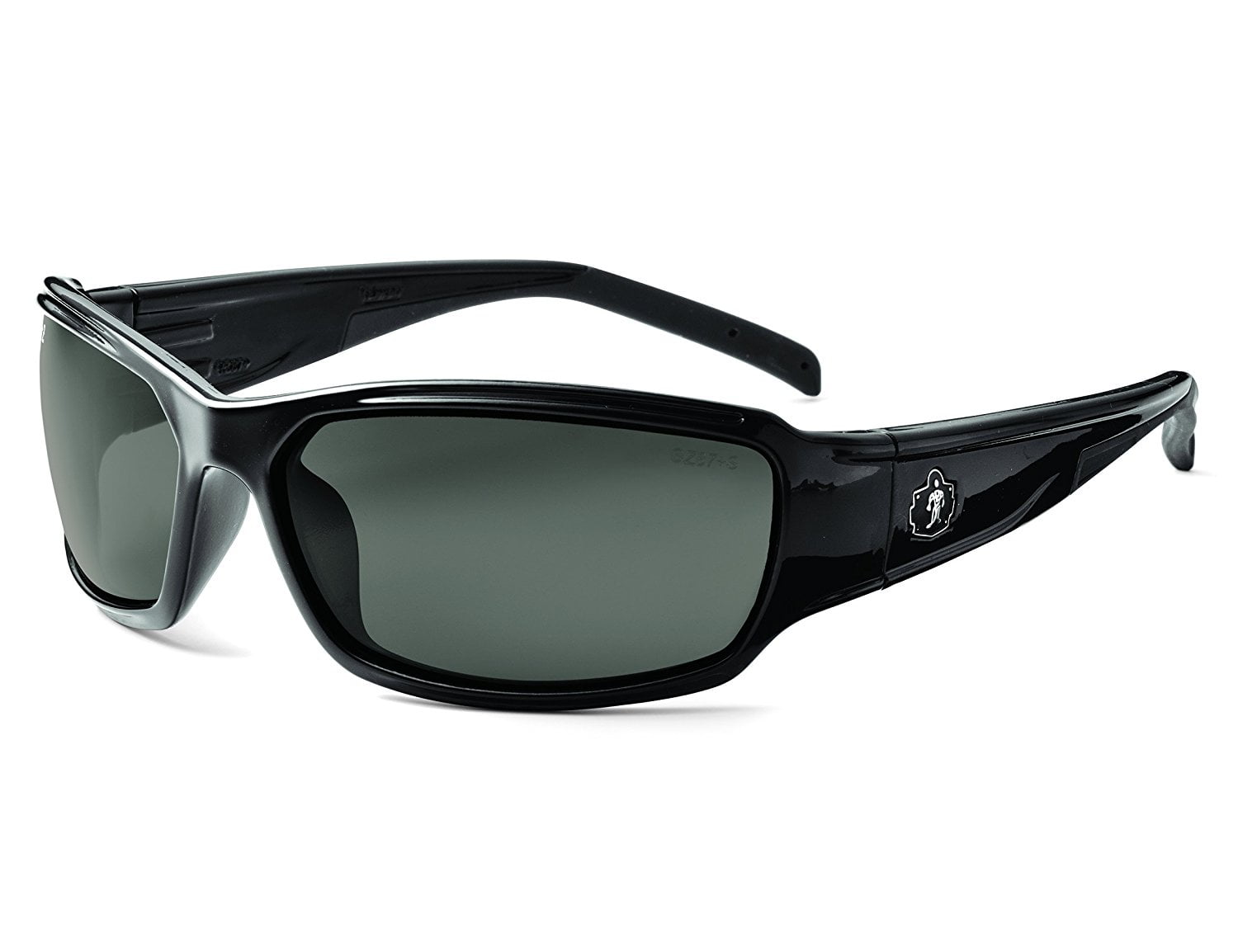 Skullerz Thor AntiFog Safety Sunglasses Black Frame, Smoke Lens, Black frame with smoke anti