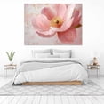 thumbnail image 3 of Mudket Framed Canvas Wall Art Ready to Hang, Blush Pink Peony Canvas Print, Vintage Botanical Floral Wall Decor, Pink Flower Wall Art for Bedroom Living Room Bathroom Office Decor - 12"L x 8"W, 3 of 10