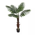 TUMALL Artificial Lighted Palm Tree Solar Powered LED Light Up Fake