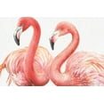 thumbnail image 2 of Audit, Lisa 18x13 Black Ornate Wood Framed with Double Matting Museum Art Print Titled - Gracefully Pink I, 2 of 4