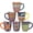 16 OZ (Set of 6), variant on 12 Oz Coffee Mugs Set Of 6  Ceramic Mug With Handle Boho Cups For Latte Cappuccino & Hot Chocolate Dishwasher Microwave Safe Gift Series Simi