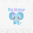 thumbnail image 4 of Inktastic Big Sister Elephant Girls Toddler Dress, 4 of 5