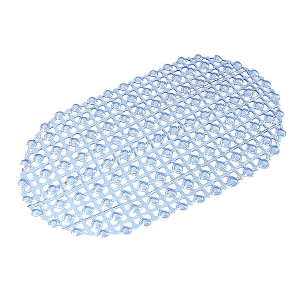 Yuarrent Alfombrilla para bañera de baño, accesorios para el hogar de Color sólido, diseño de ventosa, alfombrillas para bañeras de ducha, masajeador Juegos de accesorios de baño Azul Yuarrent JJ3137-01