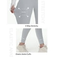 thumbnail image 5 of BALEAF Women's Sweatpants Fleece Lined Pants High Waisted Sweat Pants Winter Thermal Ski Hiking Joggers Light Gray M, 5 of 6