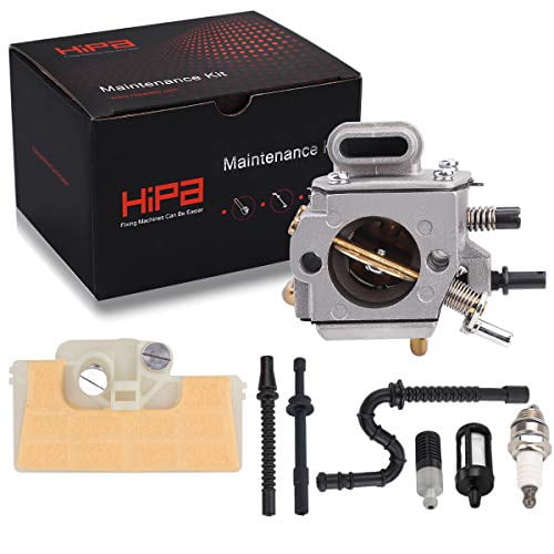 HIPA Carburetor with Air Filter Fuel Line Repower Kit for STIHL MS290 MS310 