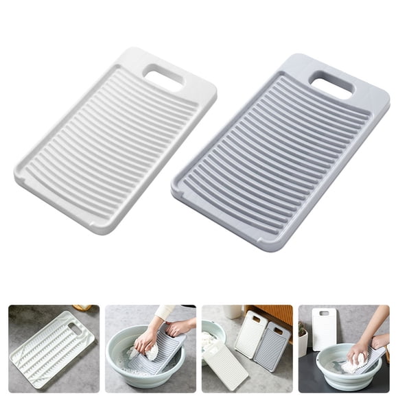 Greenadscape 2Ud Tabla De Lavado Resistente De Plástico Para Uso En Lavandería Familiar Color Surtido