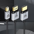 thumbnail image 4 of Thunderbolt 3, Usb-c To Dp Type-c Cable To Displayport 4k 60hz, 4 of 4