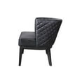 thumbnail image 2 of Scranton & Co Quilted Accent Chair in Black, 2 of 6