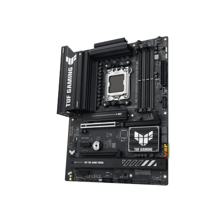 ASUS - TUF GAMING B650E-PLUS WIFI (Socket AM5) AMD B650 ATX DDR5 Wi-Fi 7 Motherboard - Black