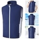 thumbnail image 5 of Likrtyny Ropa Verano Con Aire Acondicionado para Hombres Y Mujeres Chaleco Refrescante (Azul Oscuro L), 5 of 9