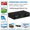 thumbnail image 5 of Clear QAM Free Digital TV Converter Box, ATSC Cable tv receiver Digital Converter Box for tv 1080P tv tuner box with hdmi output Set Top Box OTA Digital Channel, 5 of 6