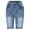 (Style 53)Navy, variant on EaskTriop Knee Length Bermuda Shorts for Women Stretchy Slim Fit Jean Shorts High Waist Soft Comfy Summer Walking Denim Shorts Bottoms