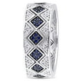 thumbnail image 3 of Everly Women's Created Sapphire Sterling Silver Ring, 3 of 7