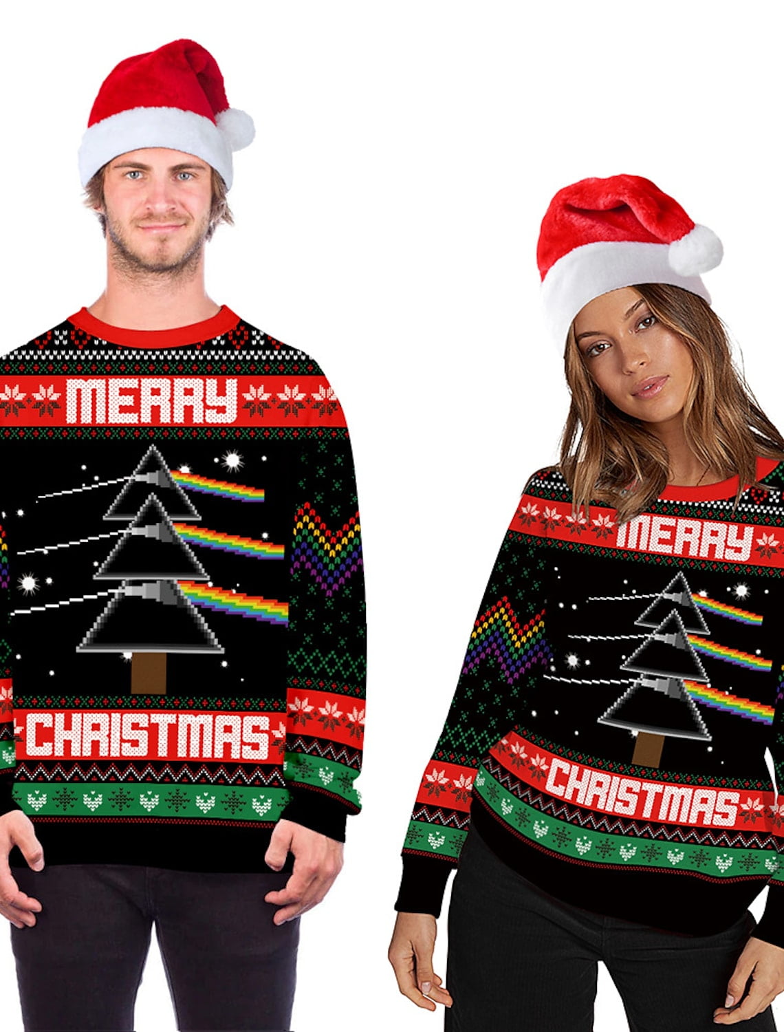 Sweaters Men's u0026 Big Men's new Christmas Sweater with Long Sleeves, Sizes  XS-6XL - Walmart.com