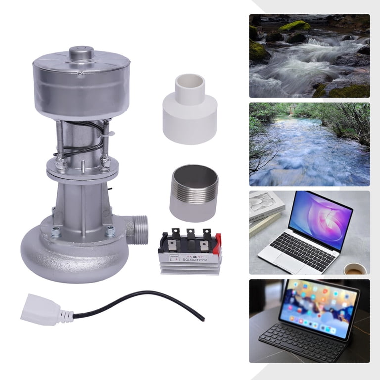 Mini générateur de Turbine à eau Micro 80V/5V/12V ... - Grandado