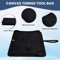 thumbnail image 6 of Piano Storage Bag Canvas Tote Tuning Tools Case Portable Tool Boxes Accessories and Supplies Container Bag, 6 of 9