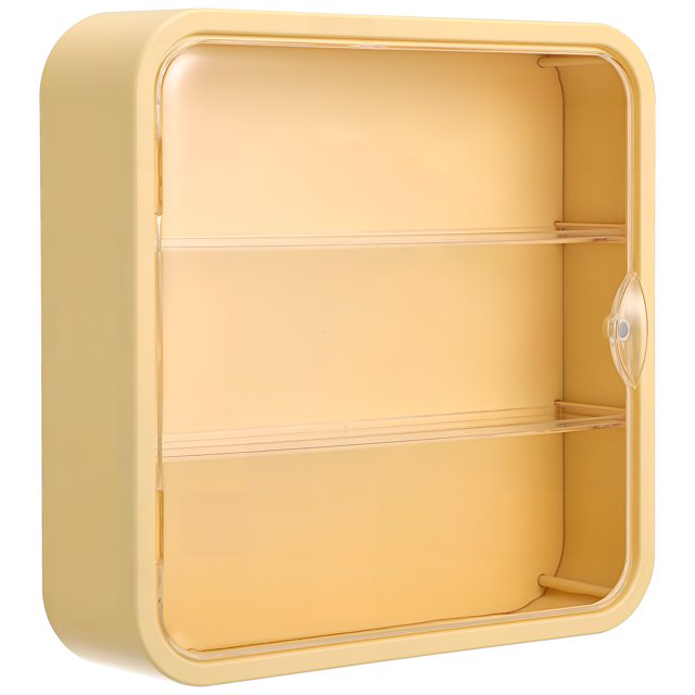 Shisuyan Collection Case Figure Display Case Adhesive Wall Mount Display Holder Action Figure Organizer Rack Storage Cabinet