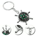 thumbnail image 3 of MasteelfCA Compass Key Ring Compass for Survival Pocket Compass Keychain Metal Compass Keychain, 3 of 9