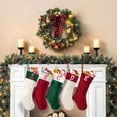 thumbnail image 6 of Christmas Stockings Customized with Initials, 18’’ Large Embroidered Monogram Knit Christmas Stocking,Xmas Stocking for Kids, Holiday and Family Stocking for Fireplace or Party Decoration 1Pack, 6 of 6