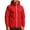 02-Red, variant on Ecqkame Rain Jackets for Men Lightweight Windproof Waterproof Hiking Hooded Jacket Long Sleeve Outdoor Cycling Casual Outerwear Black XXXL