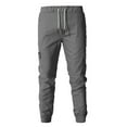 thumbnail image 5 of Vividxx Pants For Men Sweatpants Casual Color Fashion Sport Loose Drawstring Male Bandage Male Pants Solid Color Trousers Loose Fit Fashion, 5 of 8