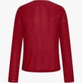 thumbnail image 4 of XIYON Womens Tshirt Fashionable Mesh Long Sleeve Top Elegant For Casual And Evening Wear Classic Fashion Outfits Trendy Clothes, 4 of 5