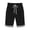yue866-Black, variant on Linen Shorts for Women Fashion Striped Hem Short Drawstring Elastic Waist Bottoms Casual Baggy Beach Slack Pants Red XXL