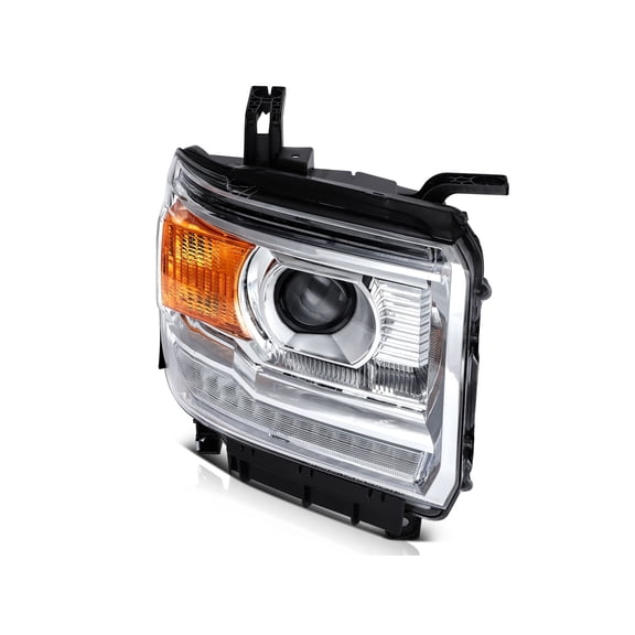 Headlight Assembly Fits For 2014-2018 for GMC Sierra 1500 2015-2019 for GMC Sierra 2500 HD 2015-2019 for GMC Sierra 3500 HD Headlamp Driver and Passenger Side
