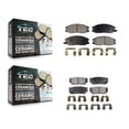 thumbnail image 1 of TEC Front Rear Ceramic Brake Pads Kit for Car 2003-2009 Kia Sorento KTC-100440, 1 of 10